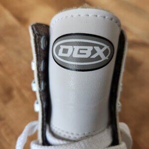 DBX White Girls Ice Skates Size 12J